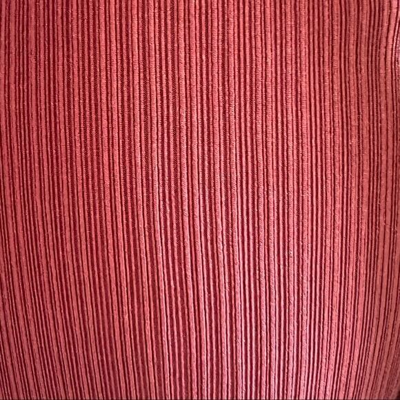 Reformation Ribbed Benedict Long Sleeves Midi Dress in Rust Large MSRP $148 - Picture 9 of 10